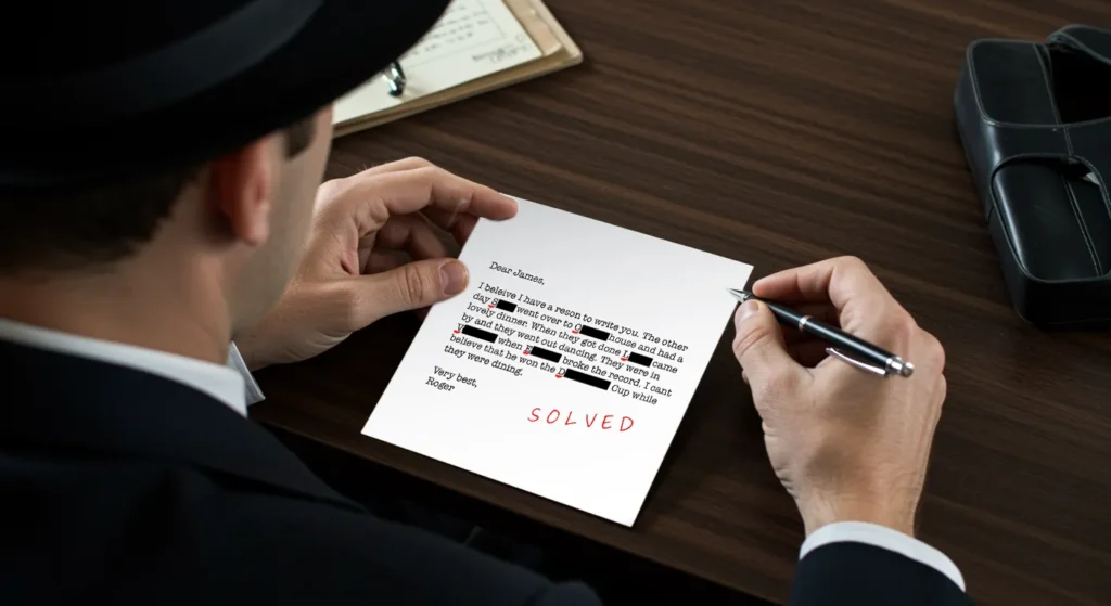 How spies used print